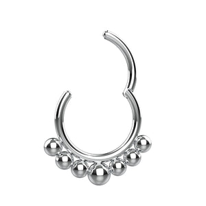 septum ring piercing jewellery - latest septum rings for women india