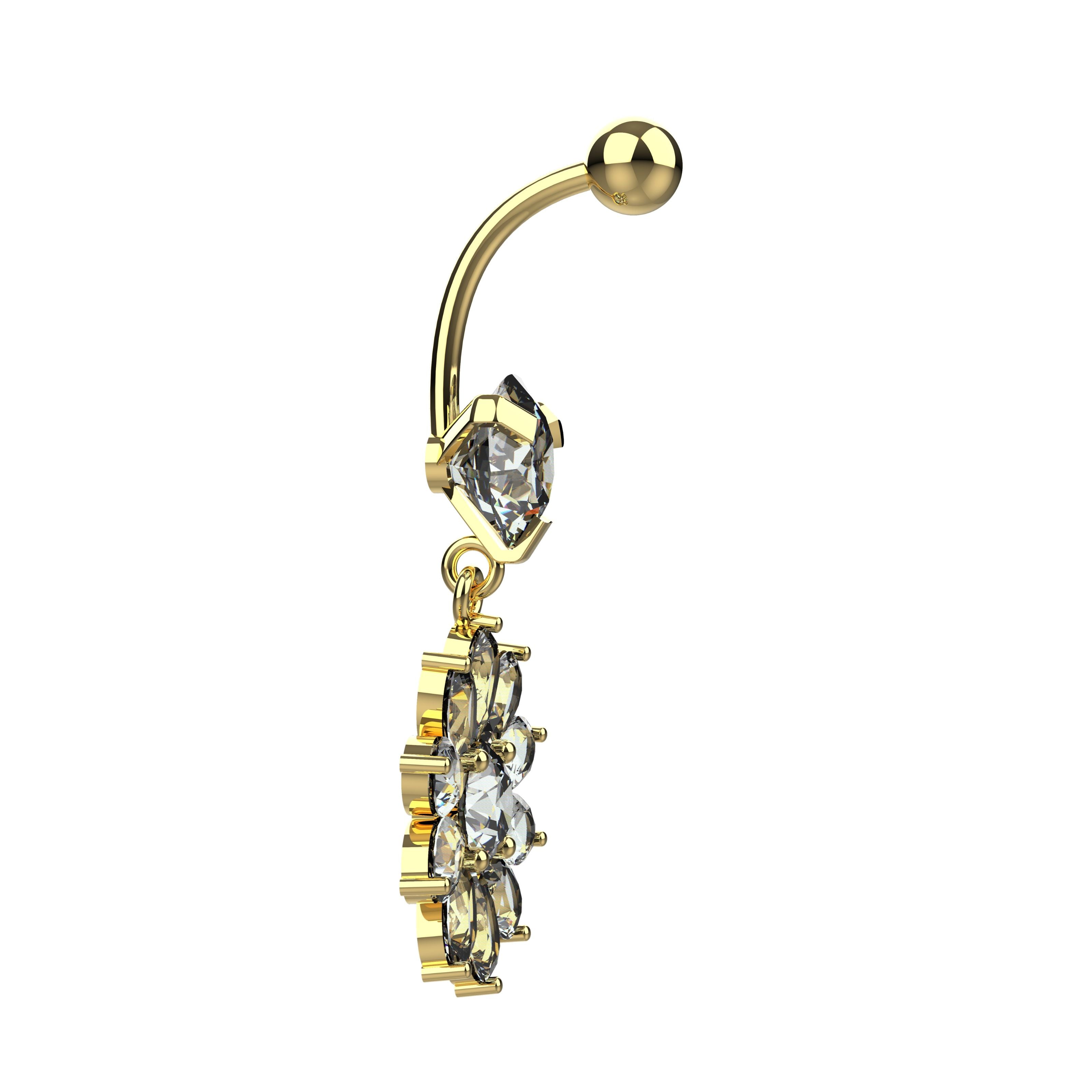 Stylish belly rings for women