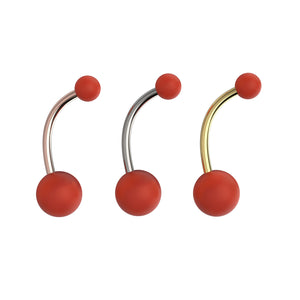 Acrylic Belly Button Ring