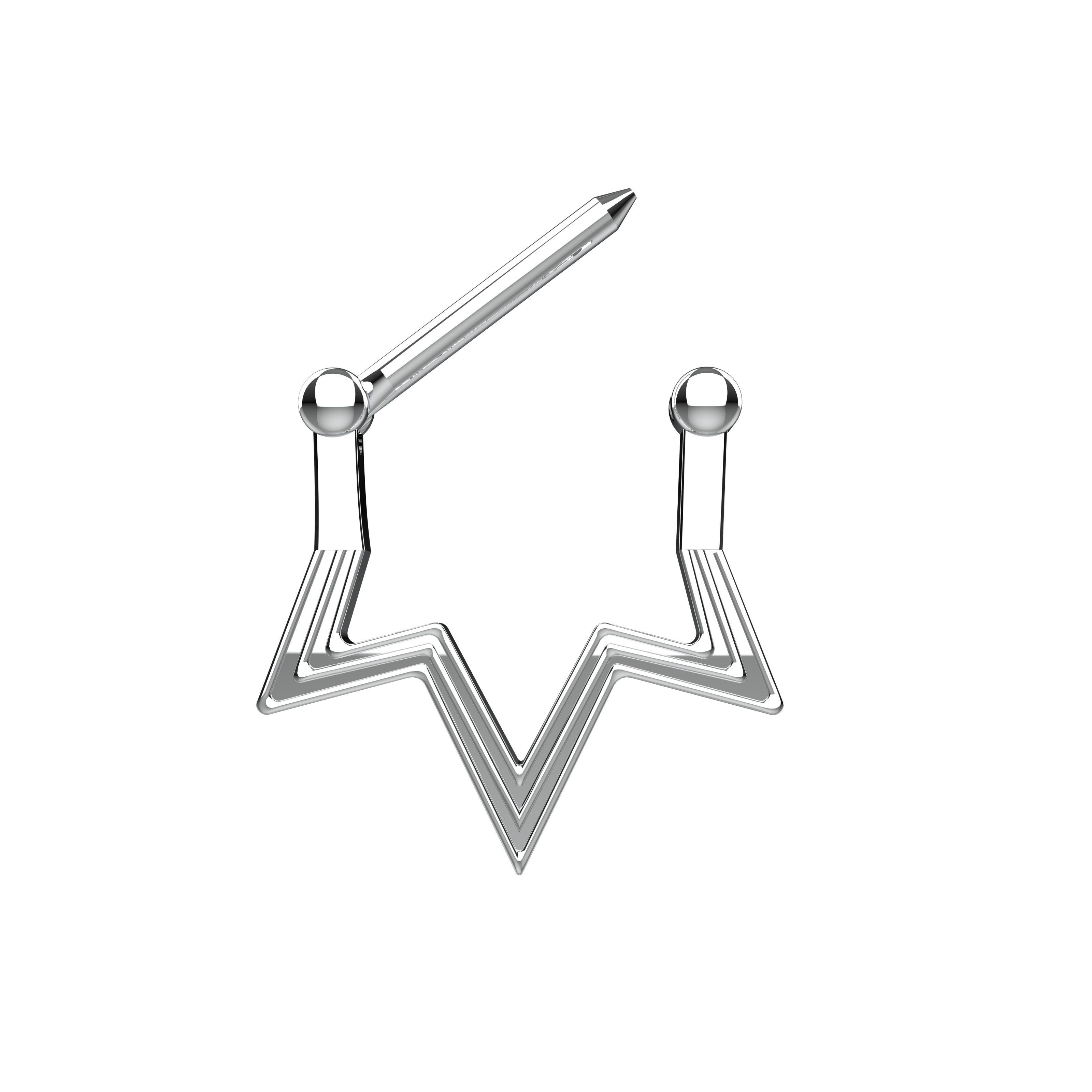 traditional indian nose jewellery - septum nose ring indian style