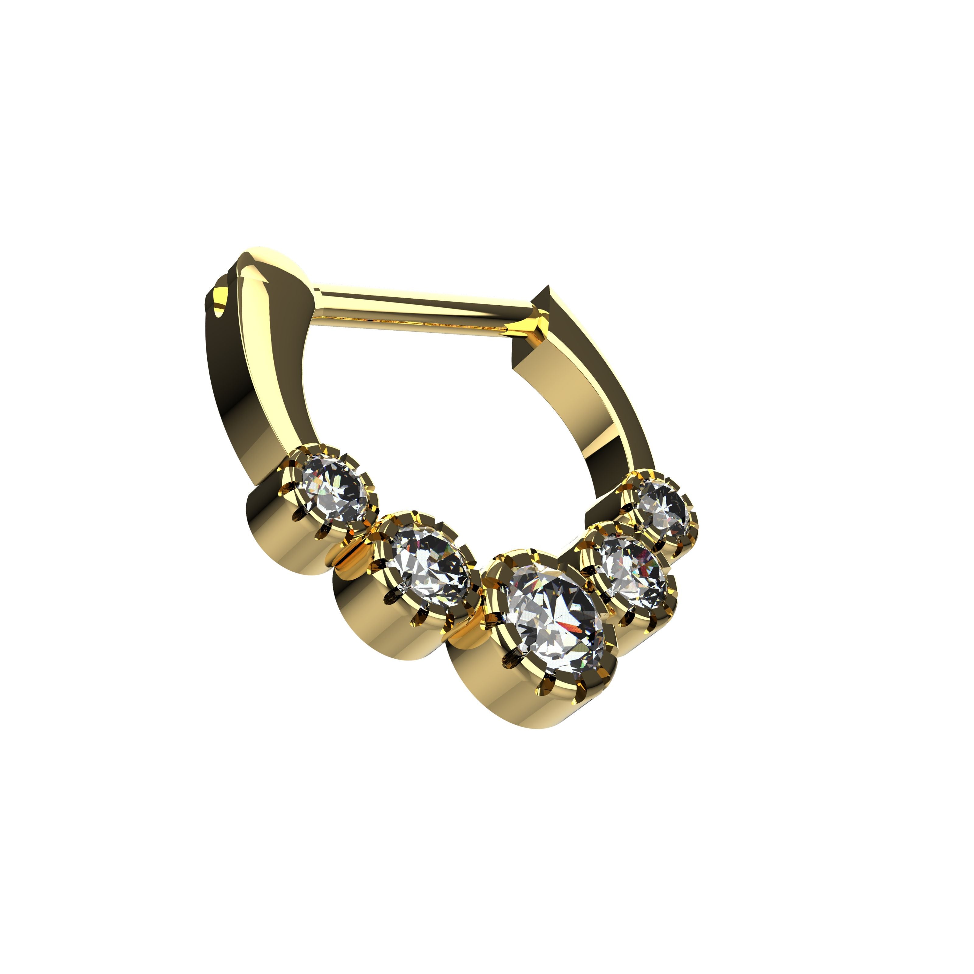 traditional indian septum ring