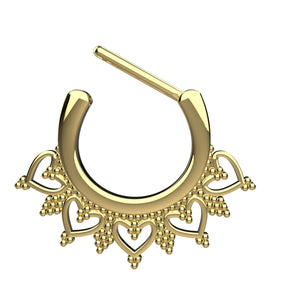 indian septum ring - traditional septum ring india
