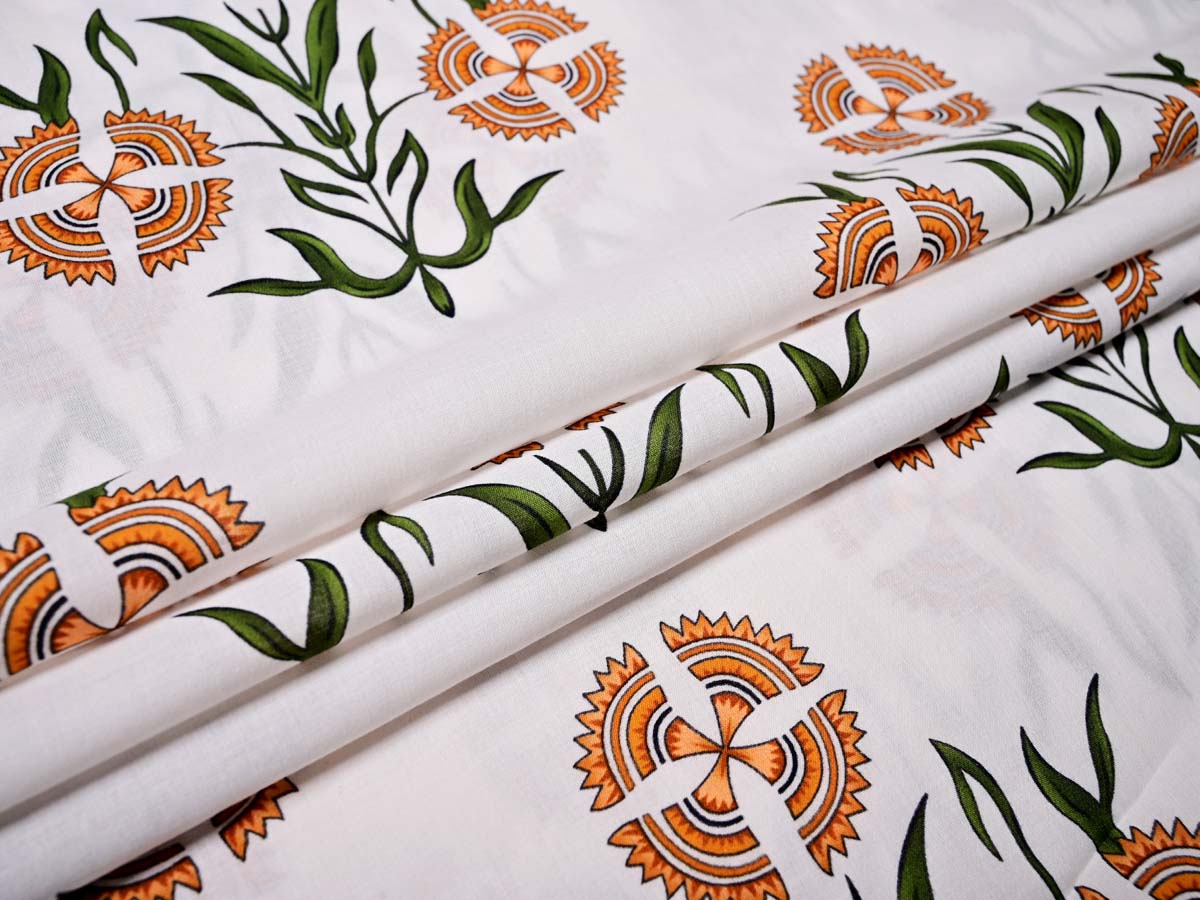 buta print fabric for kurtis