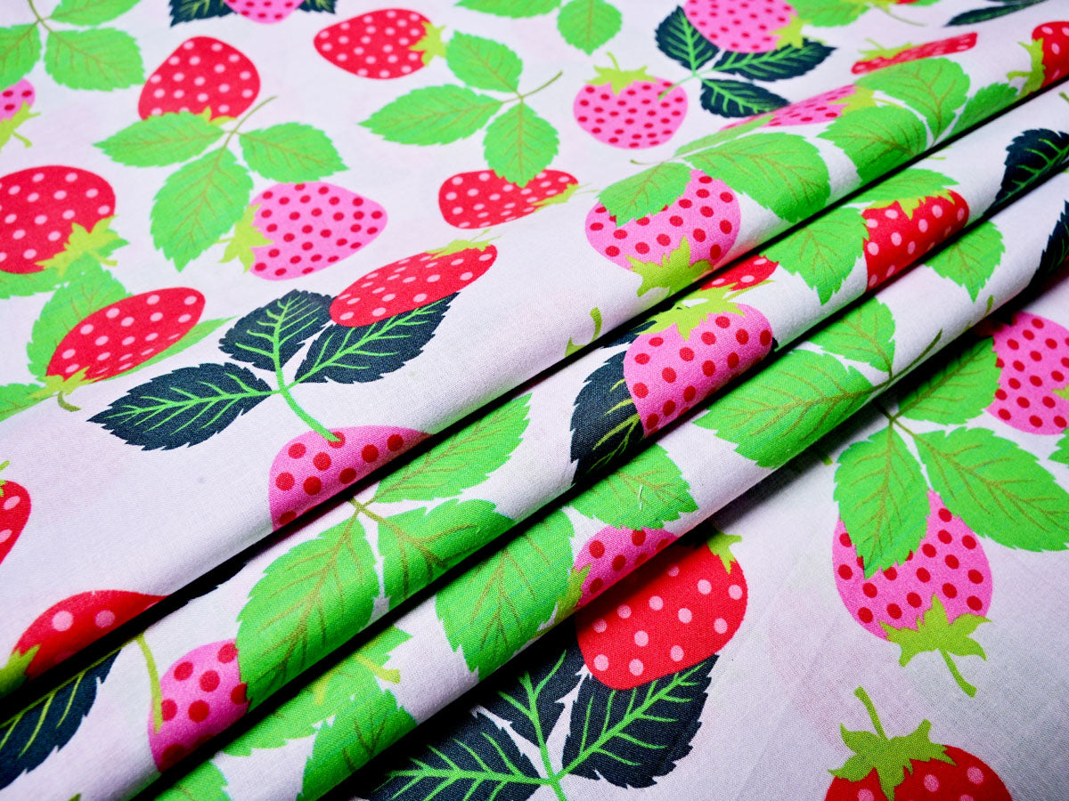 fruits printed fabric for table cloth