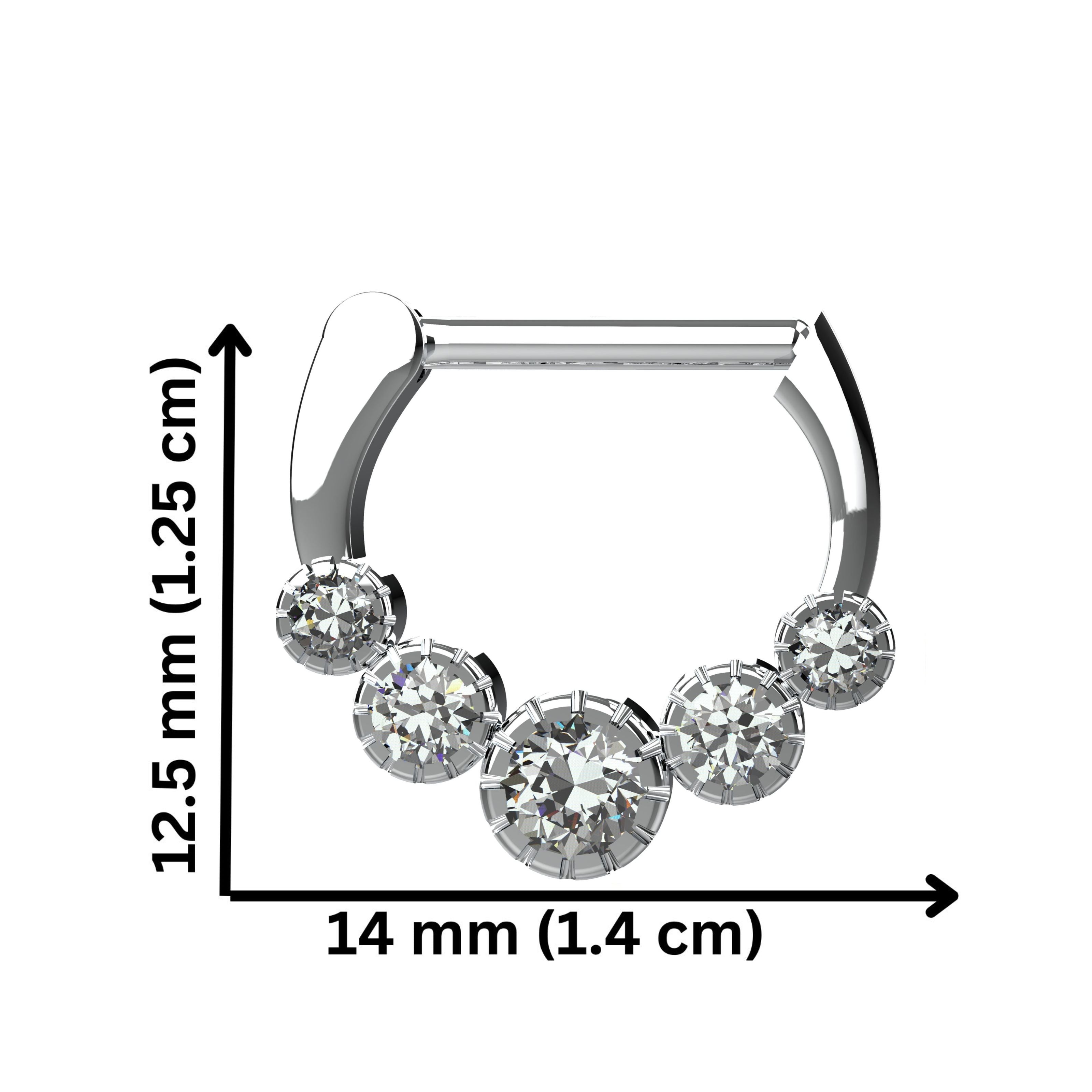 Septum Ring  - Size Guide