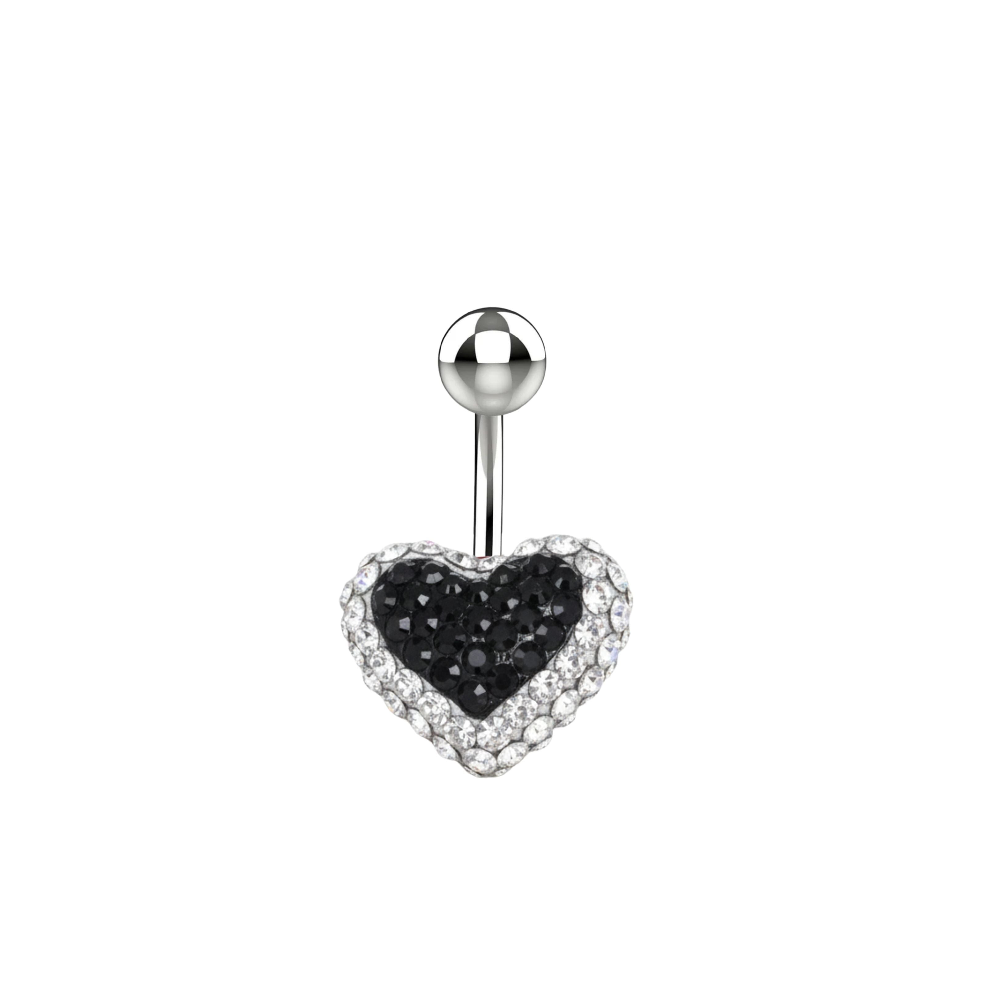 Unique Belly Button Jewelry - Heart-Shaped Navel Belly Rings Online India