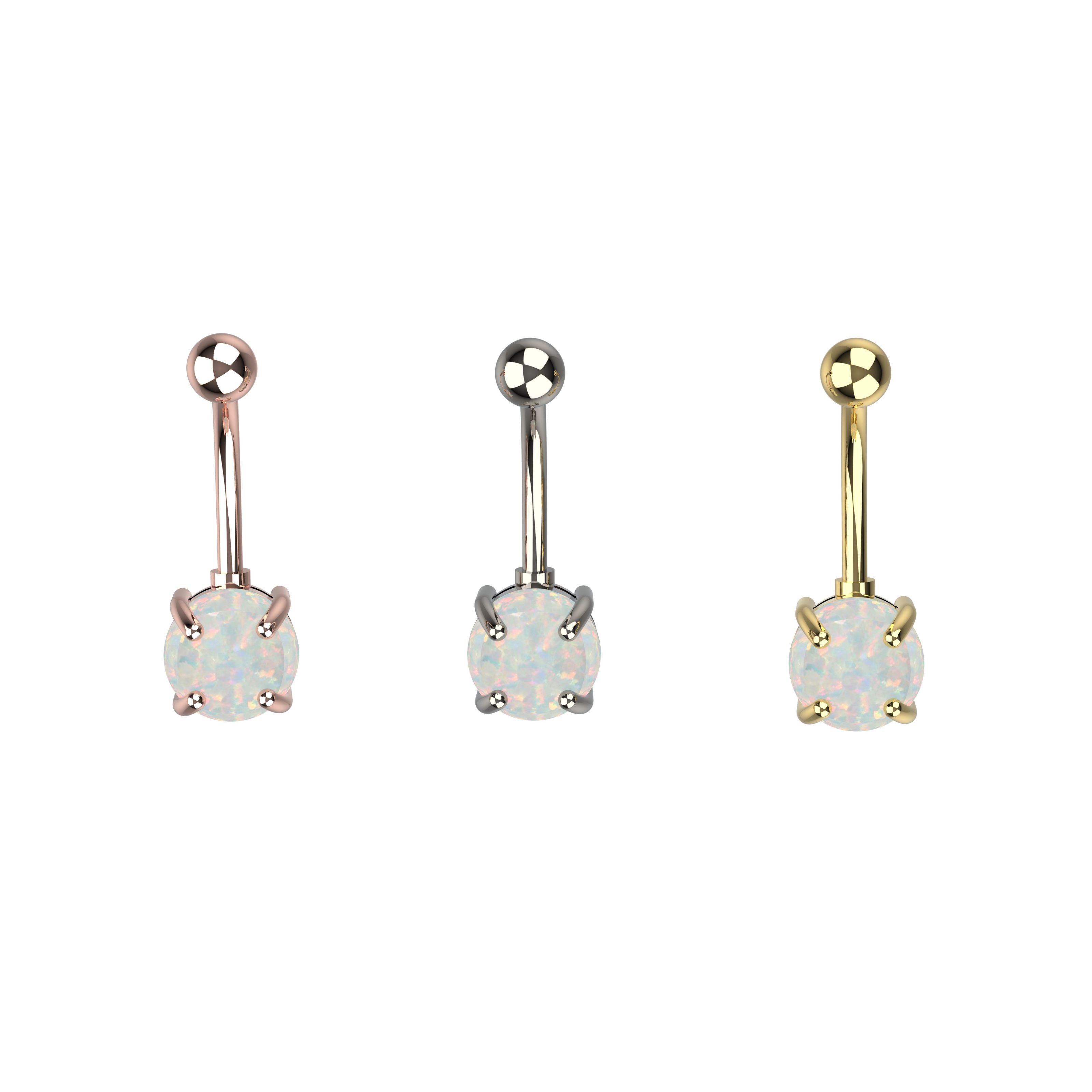 belly button piercing