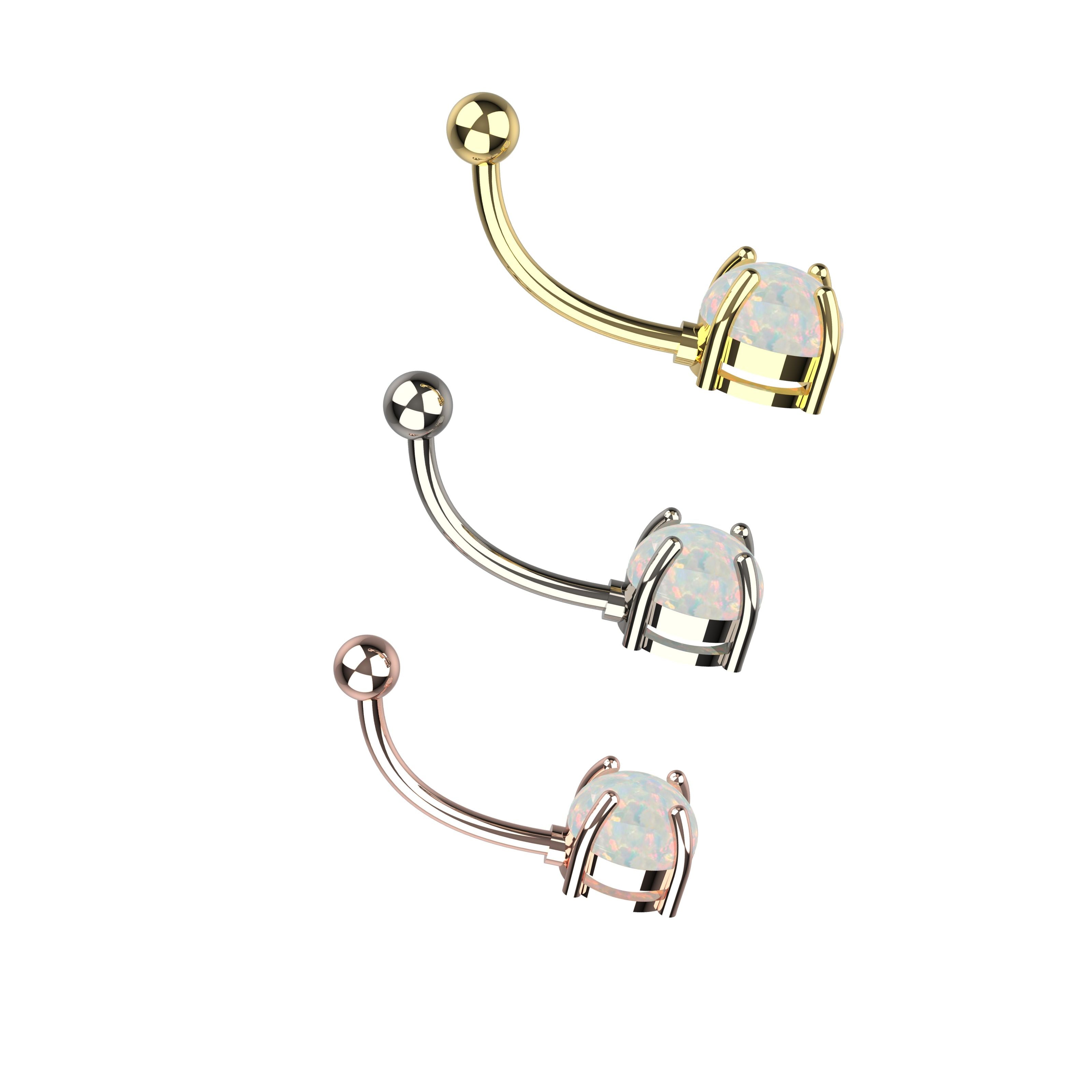 belly button piercing