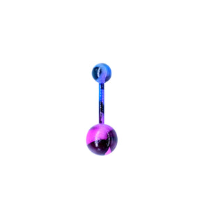 multi color belly button ring - colorful belly jewellery piercing for women