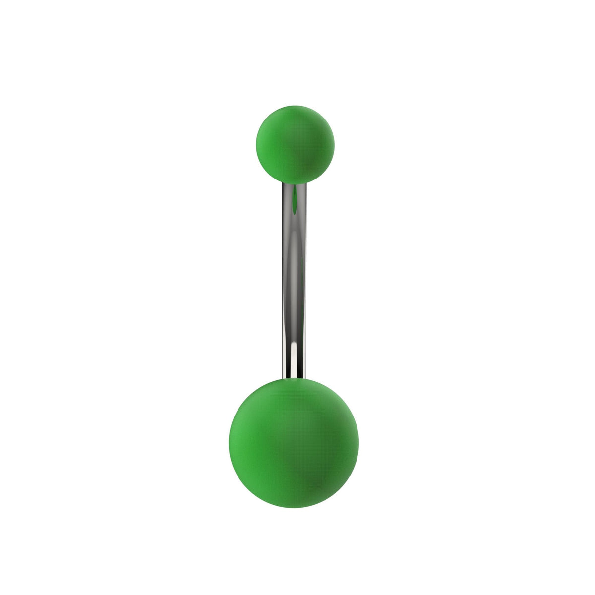 Belly Button Ring – Green Acrylic Navel Piercing Jewelry - IndoLibas