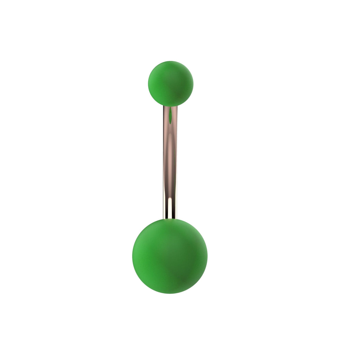 Belly Button Ring – Green Acrylic Navel Piercing Jewelry - IndoLibas