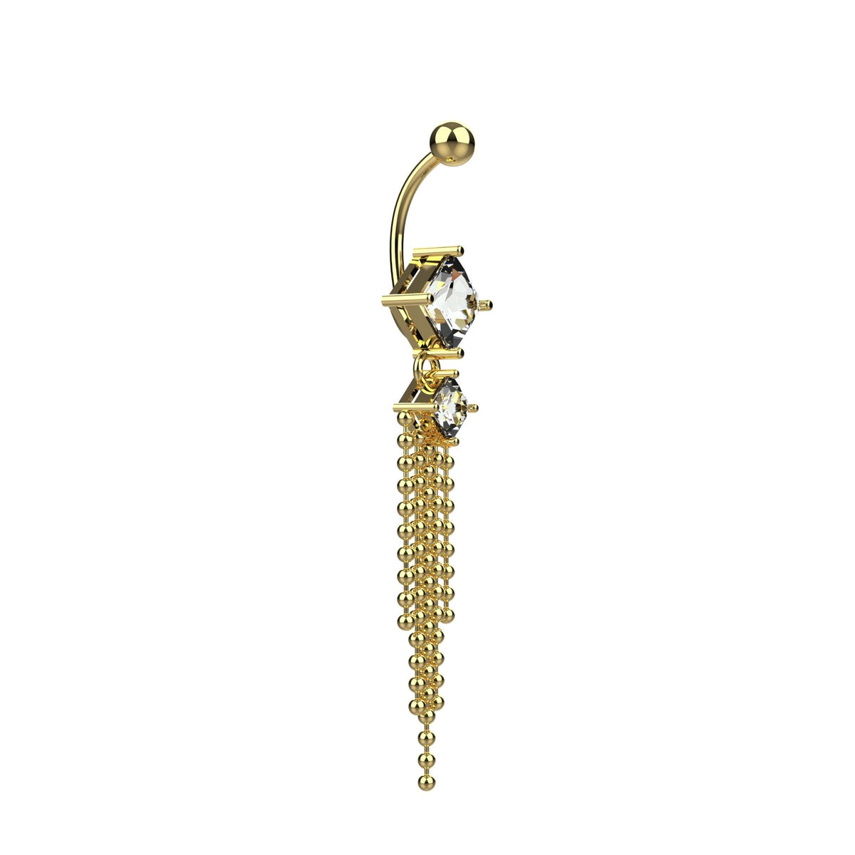 Belly Button Ring – Navel Piercing Jewelry for Women - IndoLibas