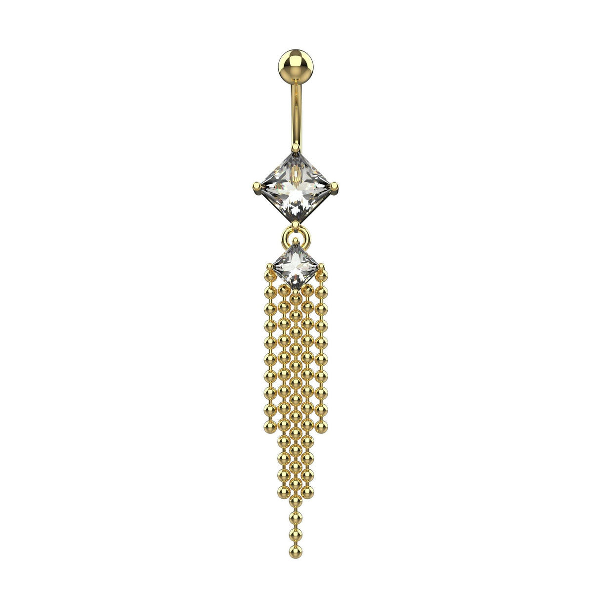 Belly Button Ring – Navel Piercing Jewelry for Women - IndoLibas