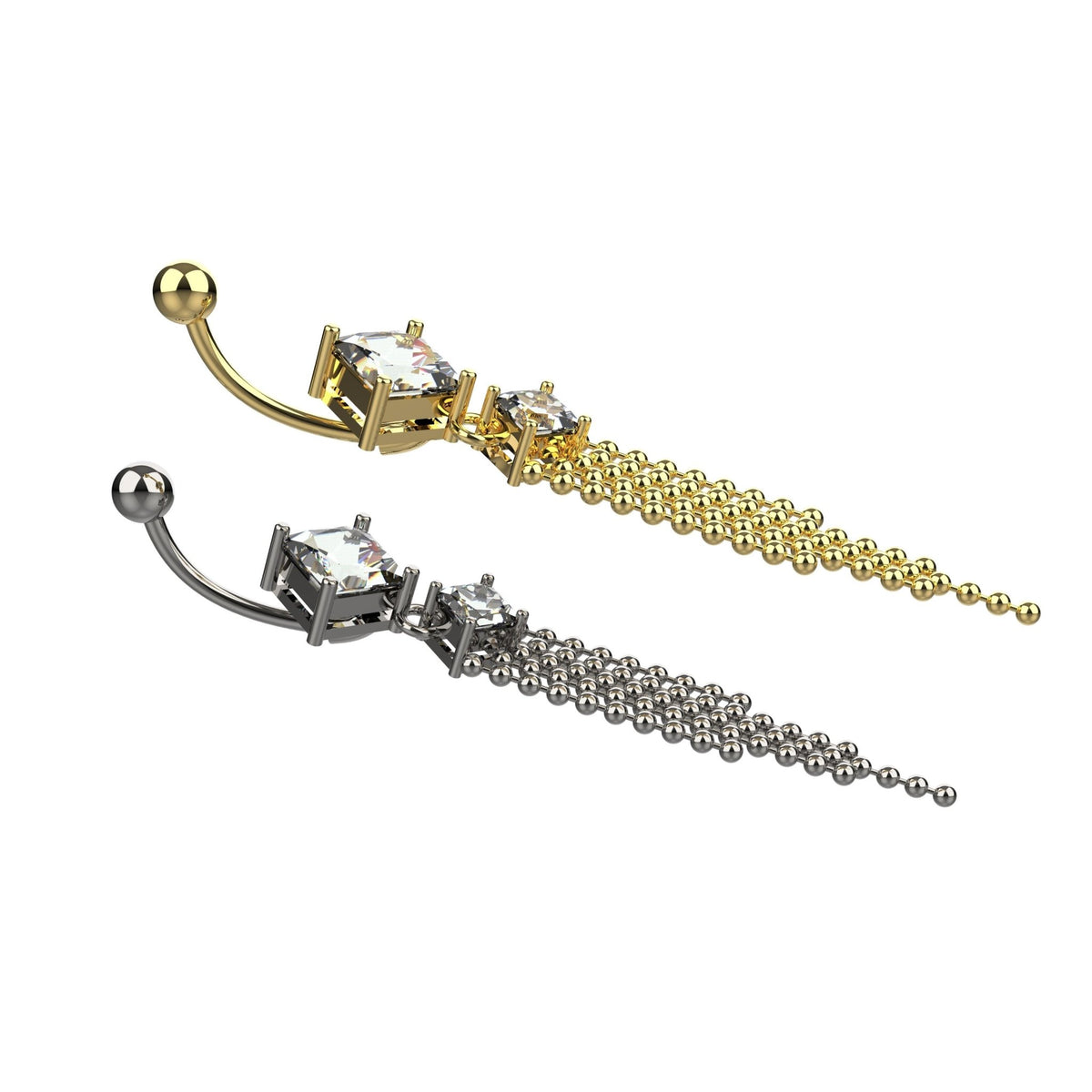 Belly Button Ring – Navel Piercing Jewelry for Women - IndoLibas