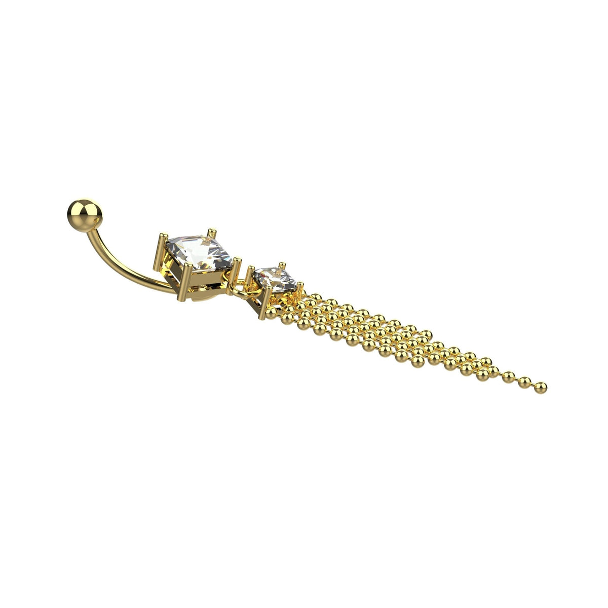 Belly Button Ring – Navel Piercing Jewelry for Women - IndoLibas