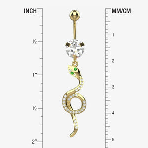 Belly Button Ring Piercing - Size Guide