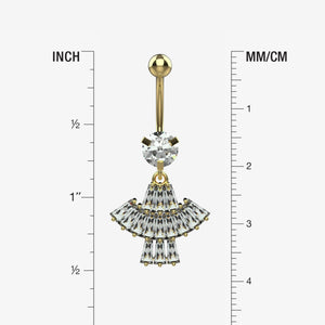 Belly Button Ring Piercing - Size Guide