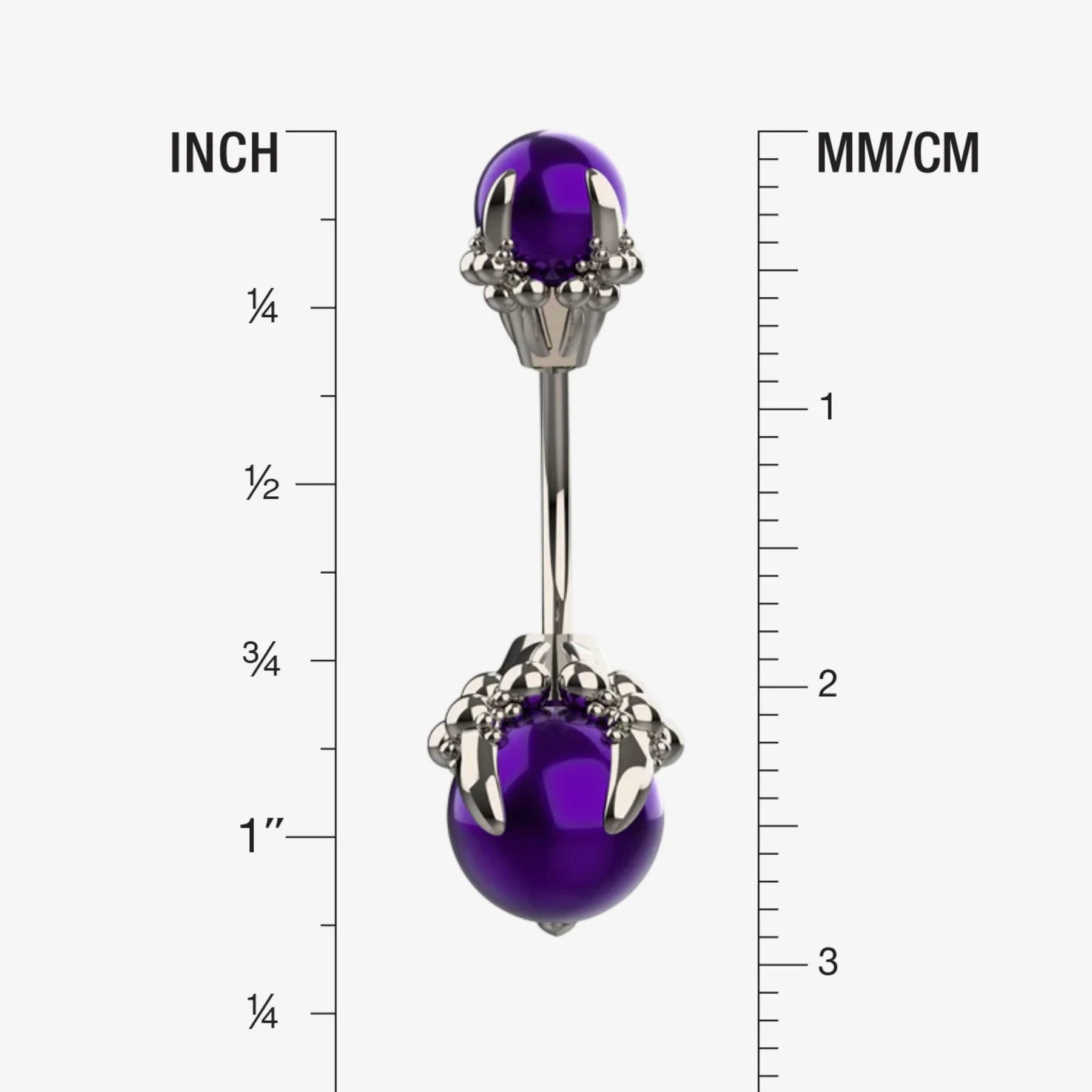 Belly Ring Piercing Size Guide