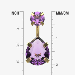 Belly Ring Jewellery - Size Guide