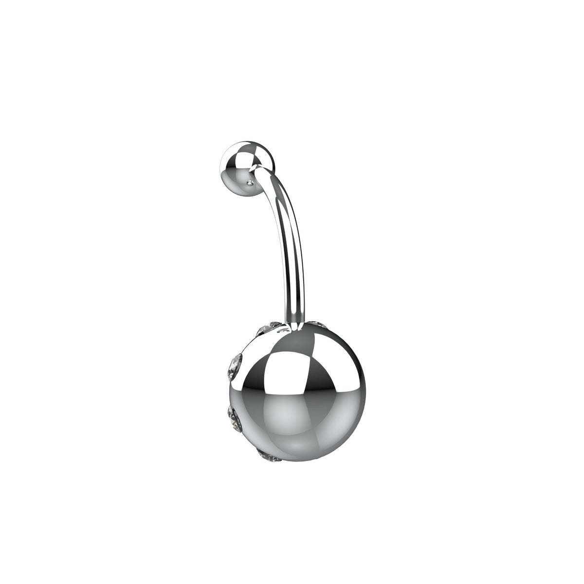 Crystal Navel Ring – Tummy Button Piercing Jewelry - IndoLibas