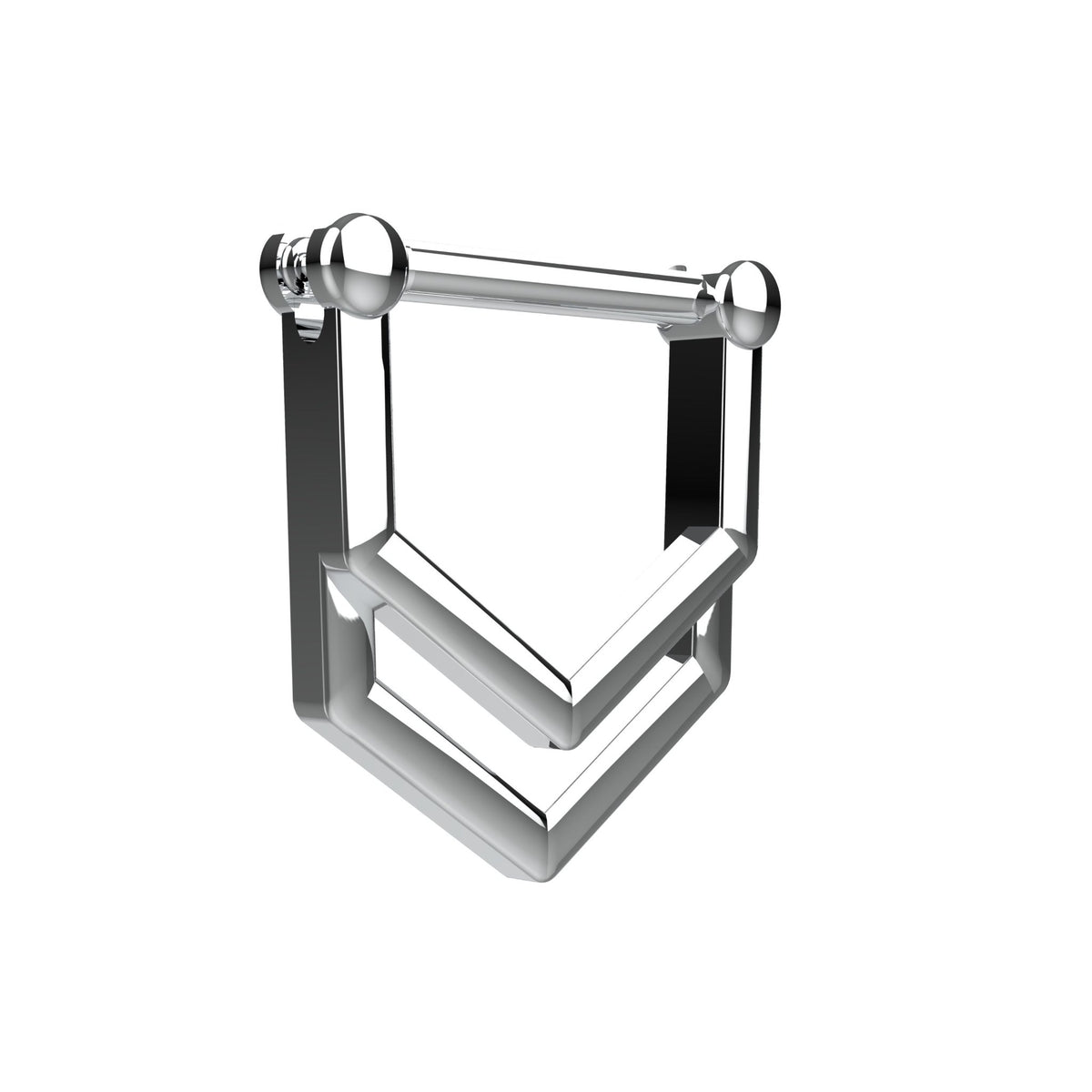 Ethnic nose piercing jewellery - tribal septum ring for women - IndoLibas