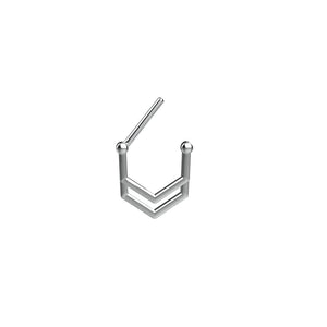 Ethnic nose piercing jewellery - tribal septum ring for women - IndoLibas