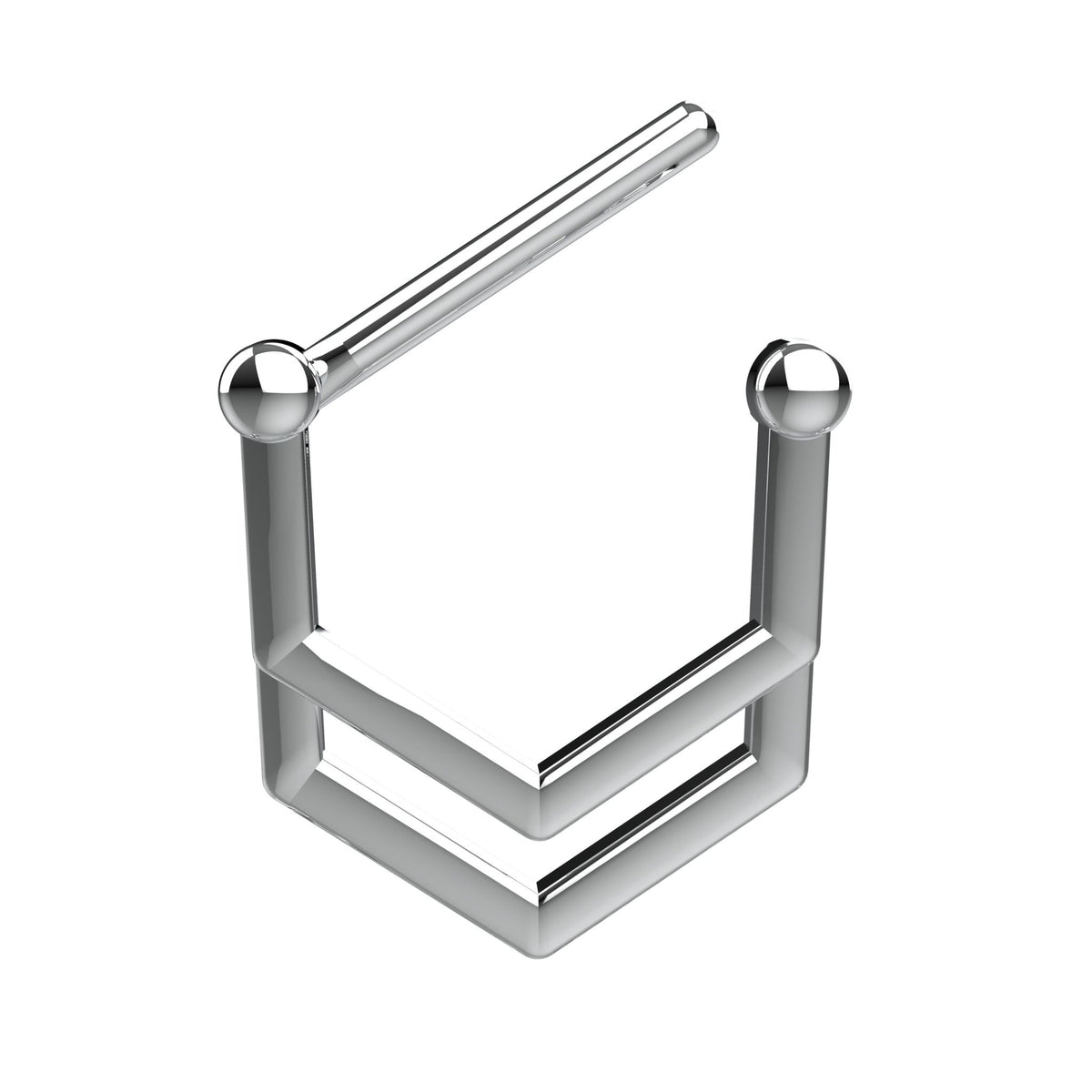 Ethnic nose piercing jewellery - tribal septum ring for women - IndoLibas