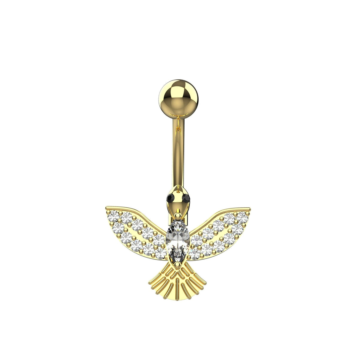 Hawk Bird Belly Rings - Belly Button Ring for Women - IndoLibas