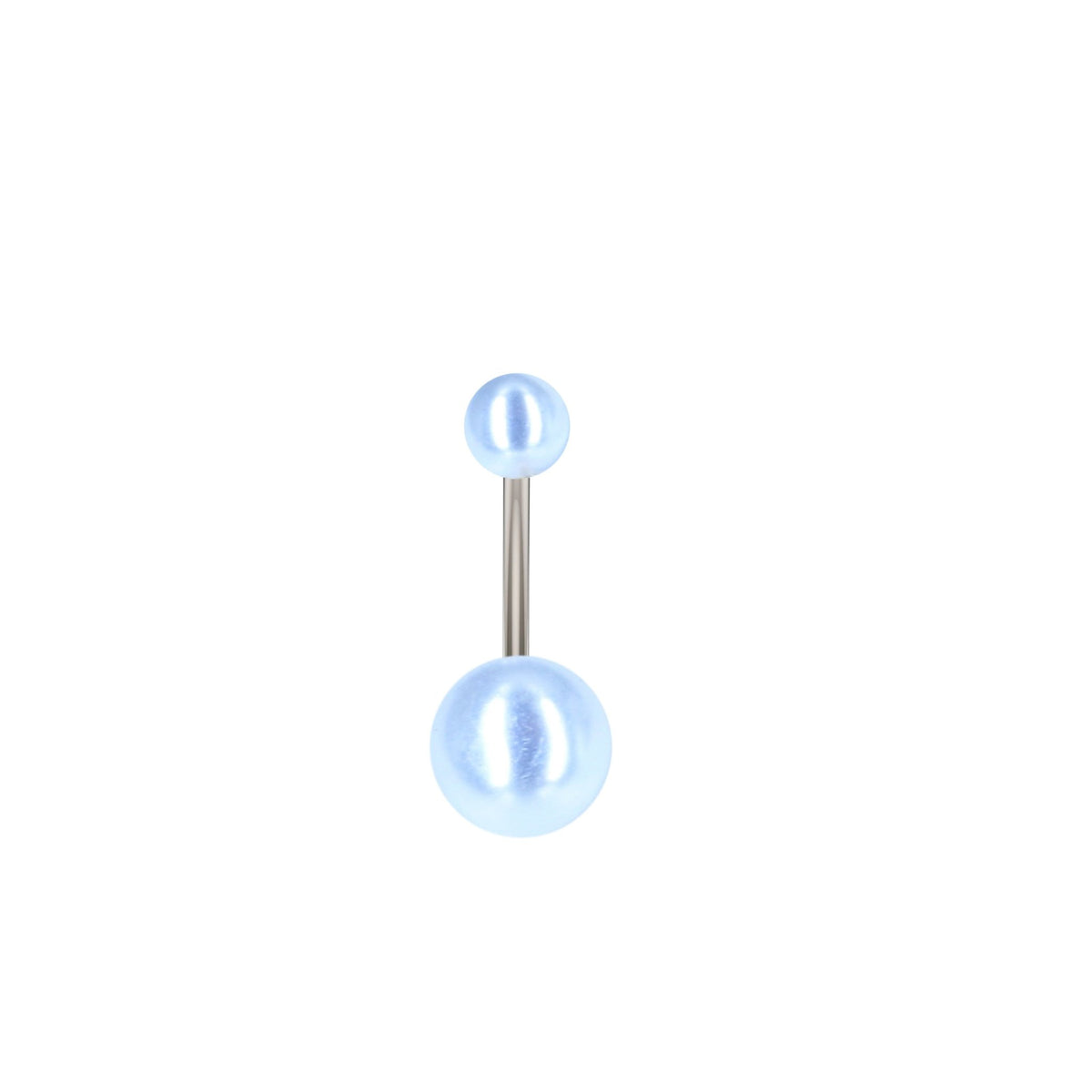 pearl belly ring piercing - gold and silver belly rings jewellery - IndoLibas