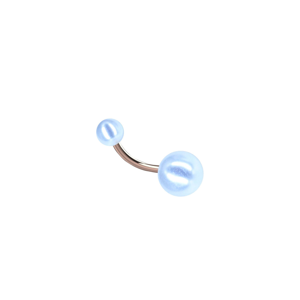 pearl belly ring piercing - gold and silver belly rings jewellery - IndoLibas