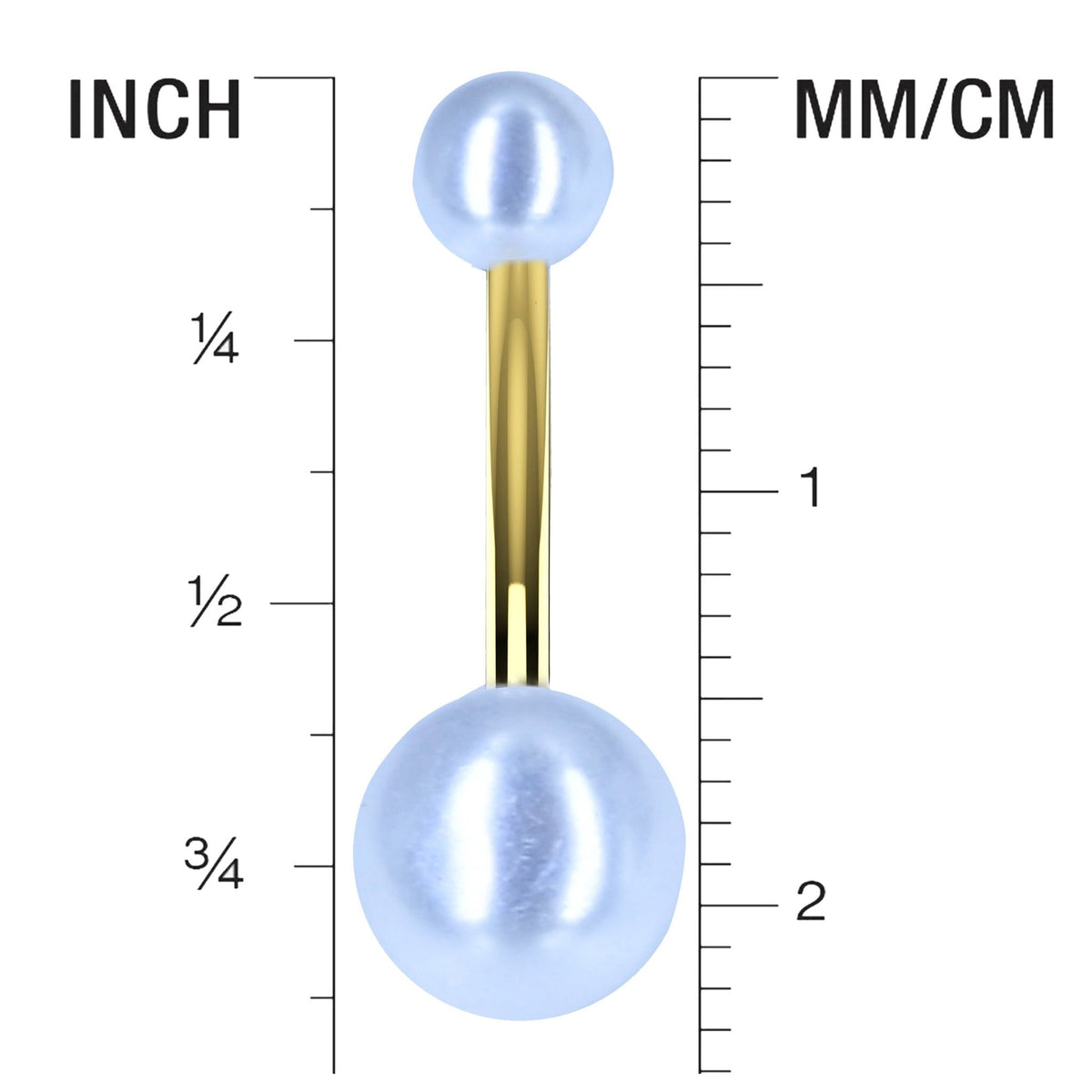pearl belly ring piercing - gold and silver belly rings jewellery - IndoLibas