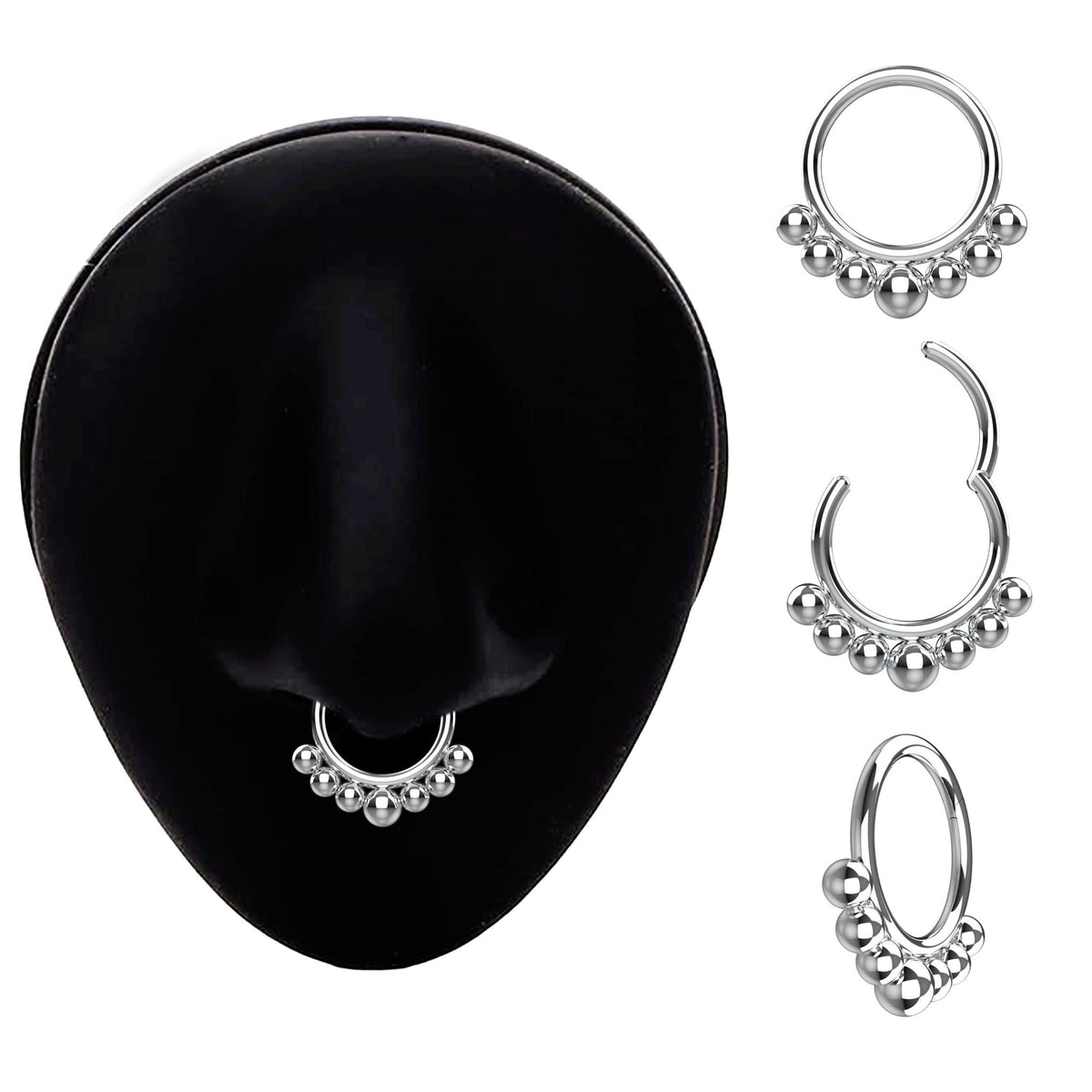 septum ring piercing jewellery - latest septum rings for women india - IndoLibas