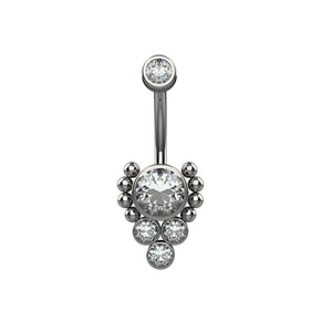 silver & gold belly rings – stylish navel jewellery for women india - IndoLibas